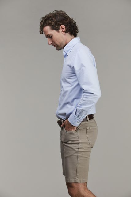5-pkt  Pan Oxford Shorts