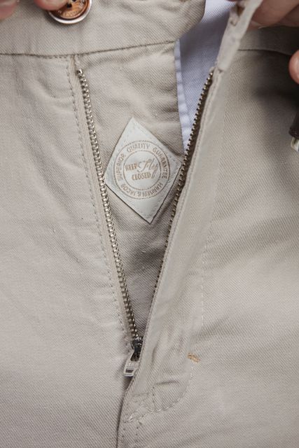 LINEN/COTTON TWILL CHINO