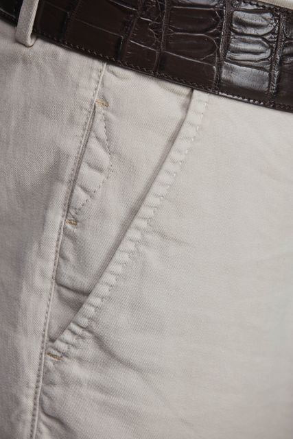 LINEN/COTTON TWILL CHINO