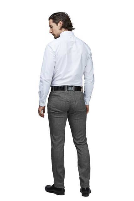 5-PKT PEPITA LINEN STRETCH