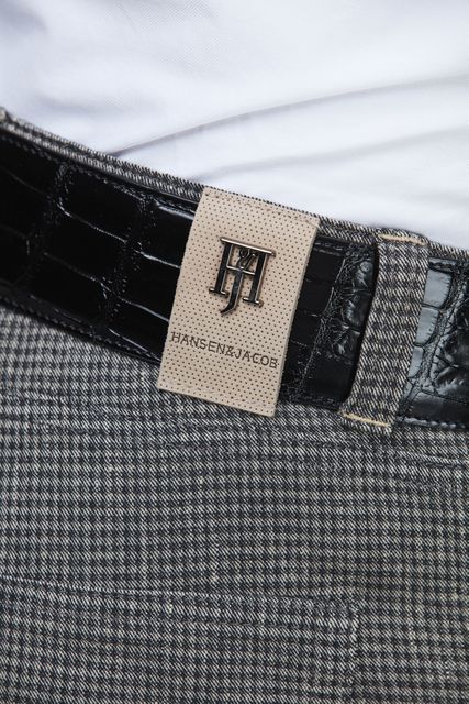 5-PKT PEPITA LINEN STRETCH