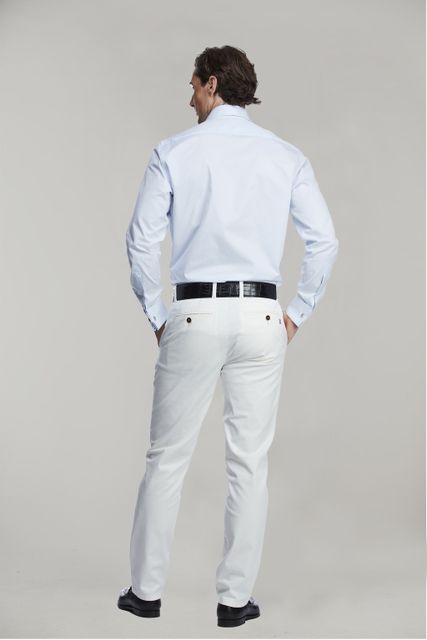 Classic Chino Cotton White