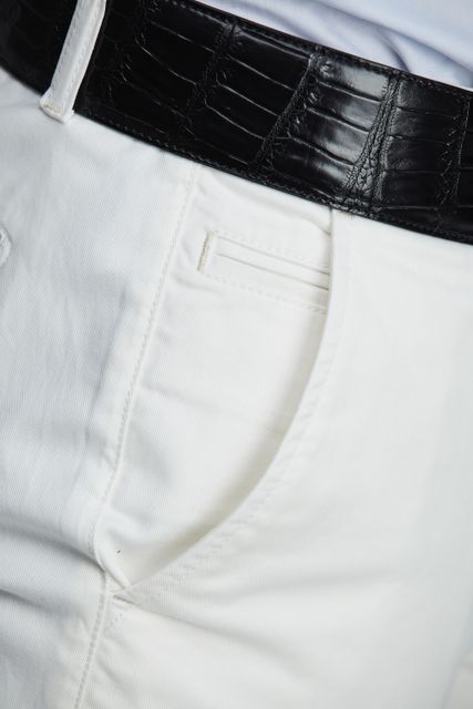 Classic Chino Cotton White