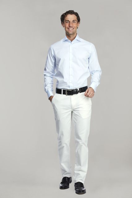Classic Chino Cotton White