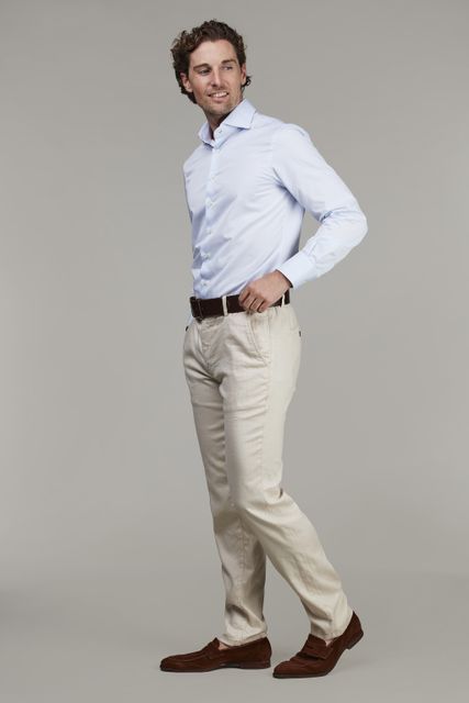Cotton/Linen Chino Miki Stretch