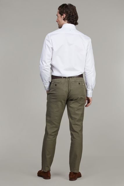 Linen blend Comfort Chino