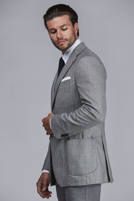 HERRINGBONE TRIPPLE JACKET