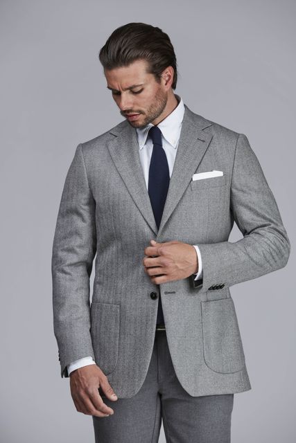 HERRINGBONE TRIPPLE JACKET