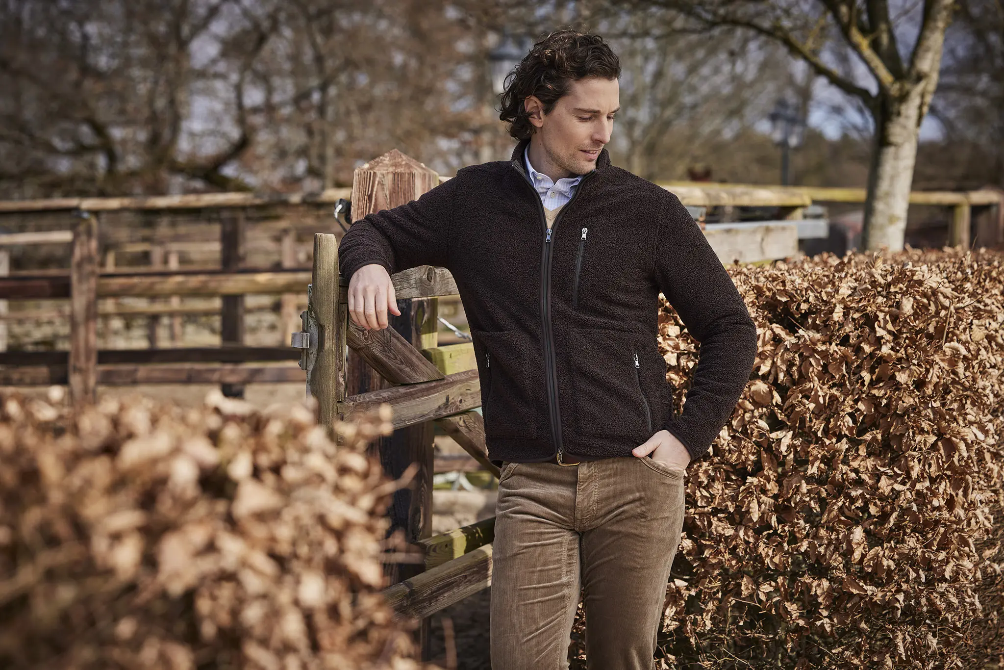 Countryside Casual – Texture and Comfort