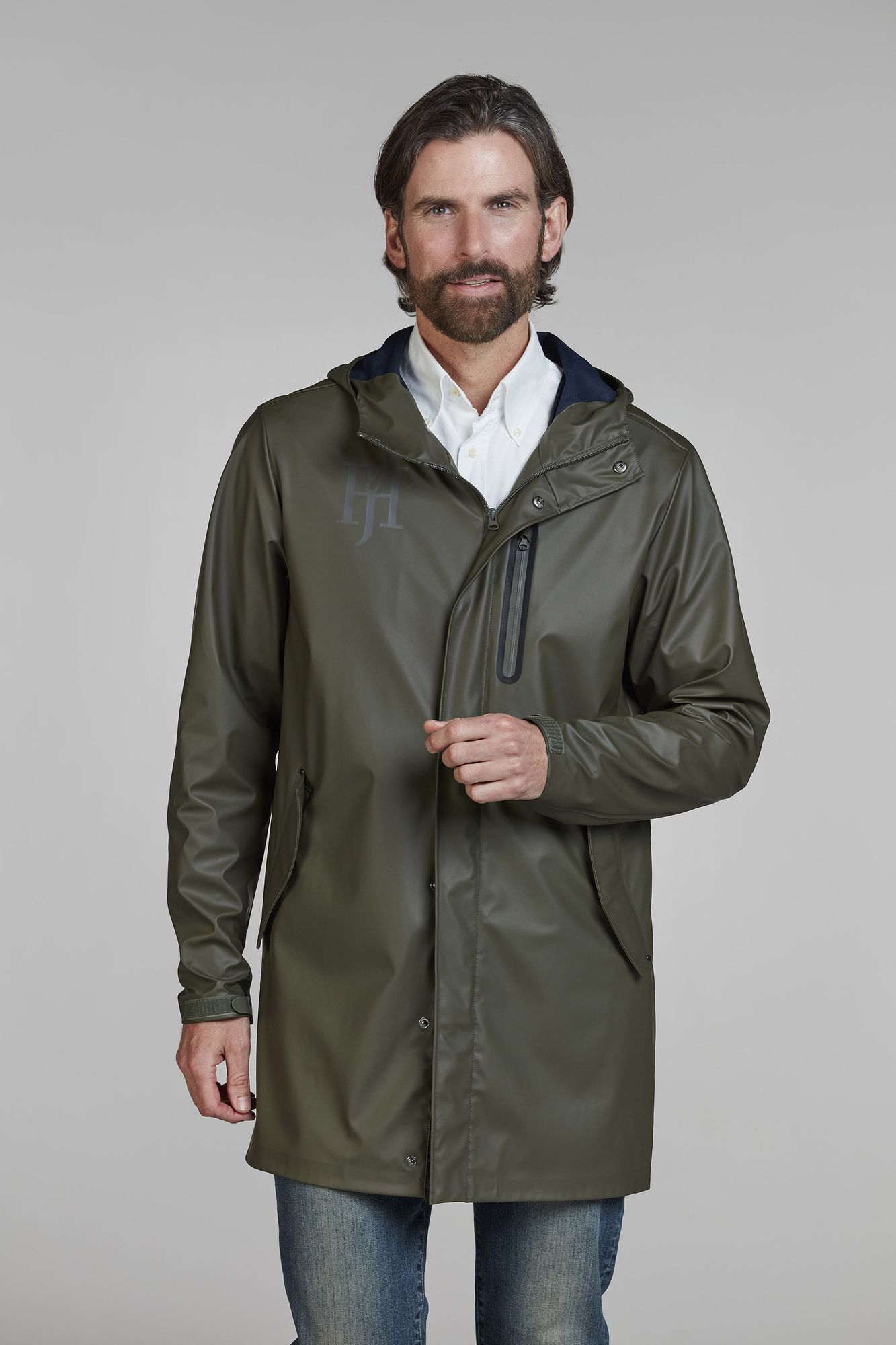 Rick Raincoat, Mörkgrön, S, Hansen & Jacob – S