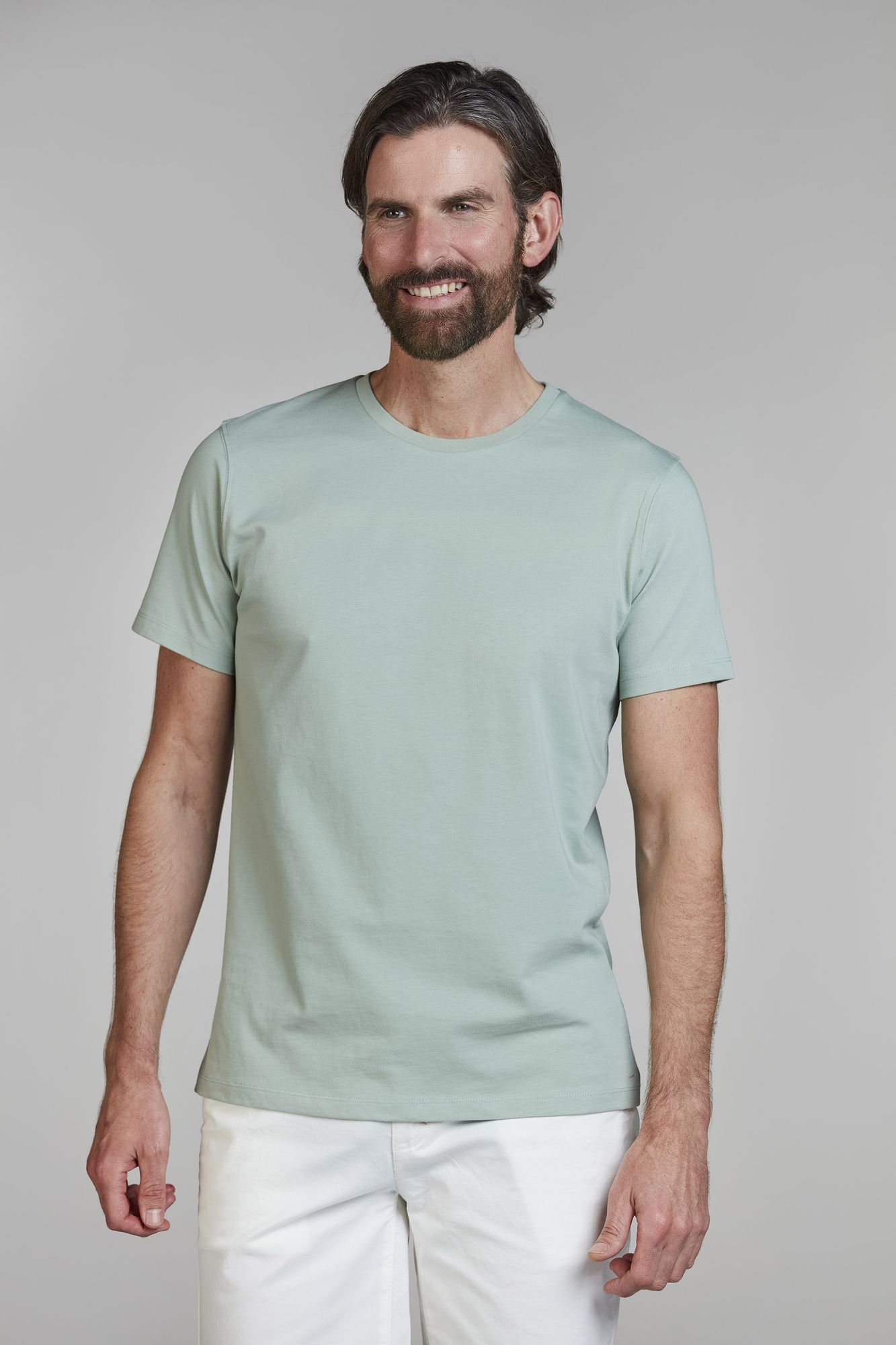 Exklusiv T-shirtClassic Tee, Grön, XXL, Hansen & Jacob - XXL