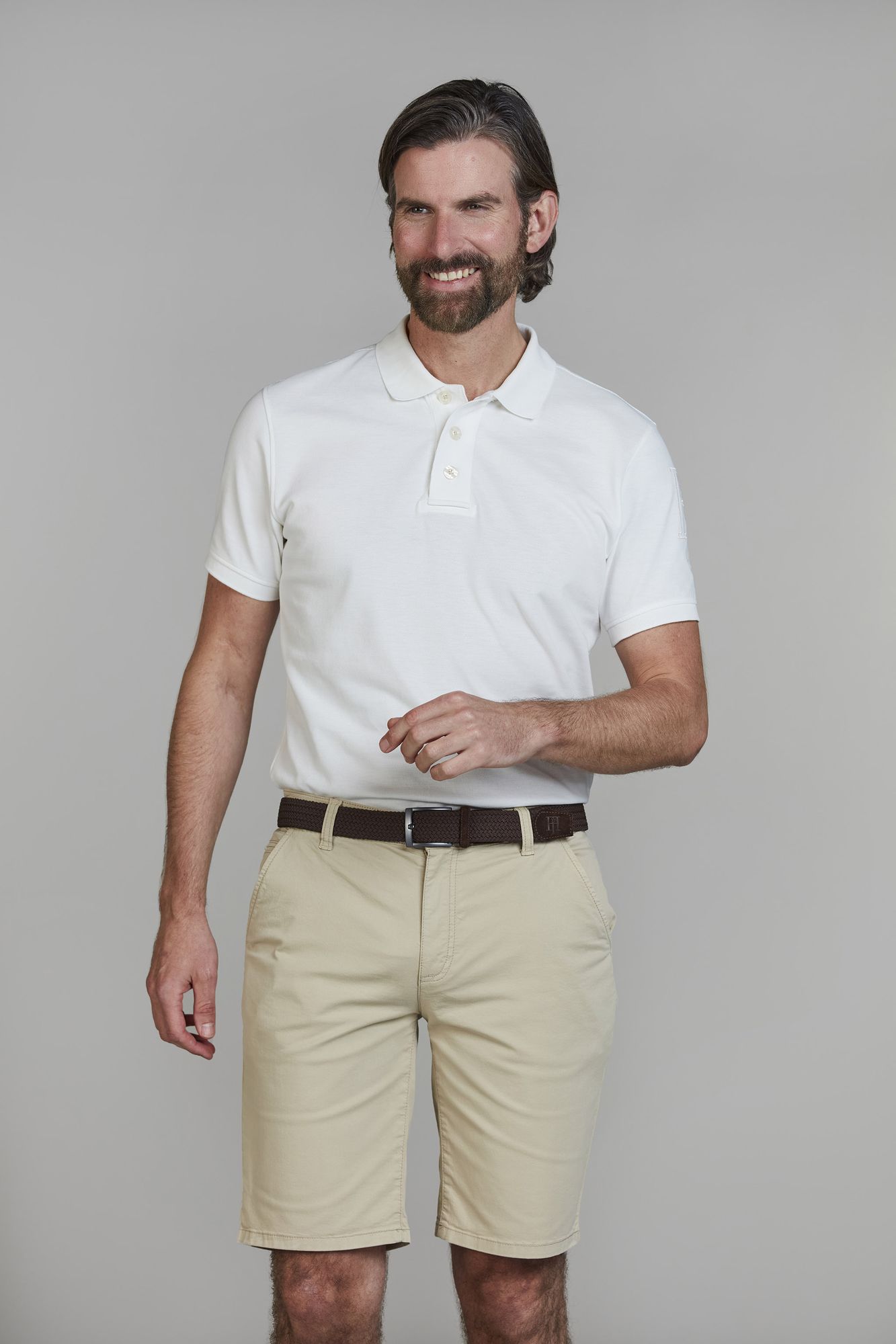 Classic Chino Shorts, Beige, S, Hansen & Jacob – S