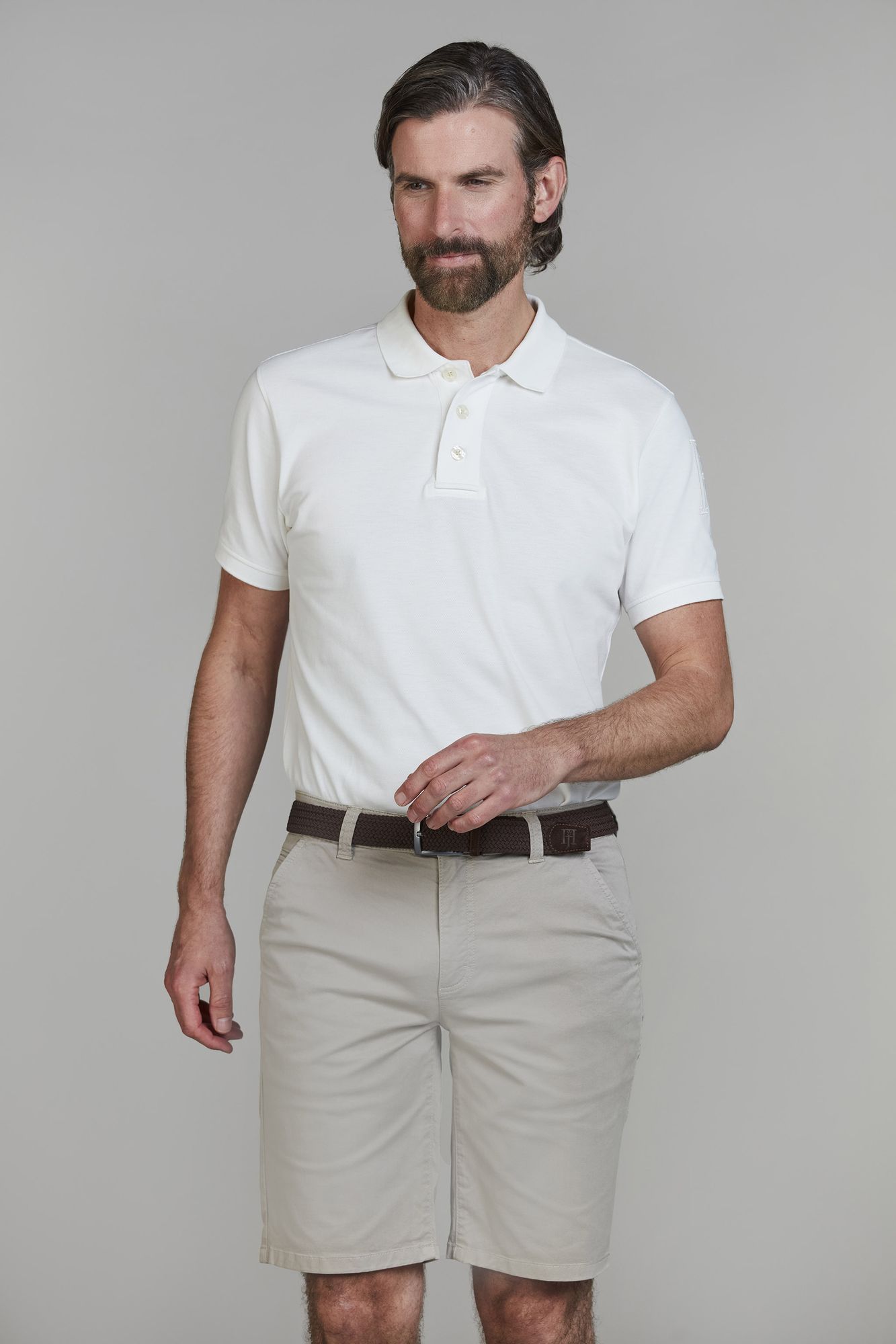 Classic Chino Shorts, Mullvad, XXL, Hansen & Jacob - XXL