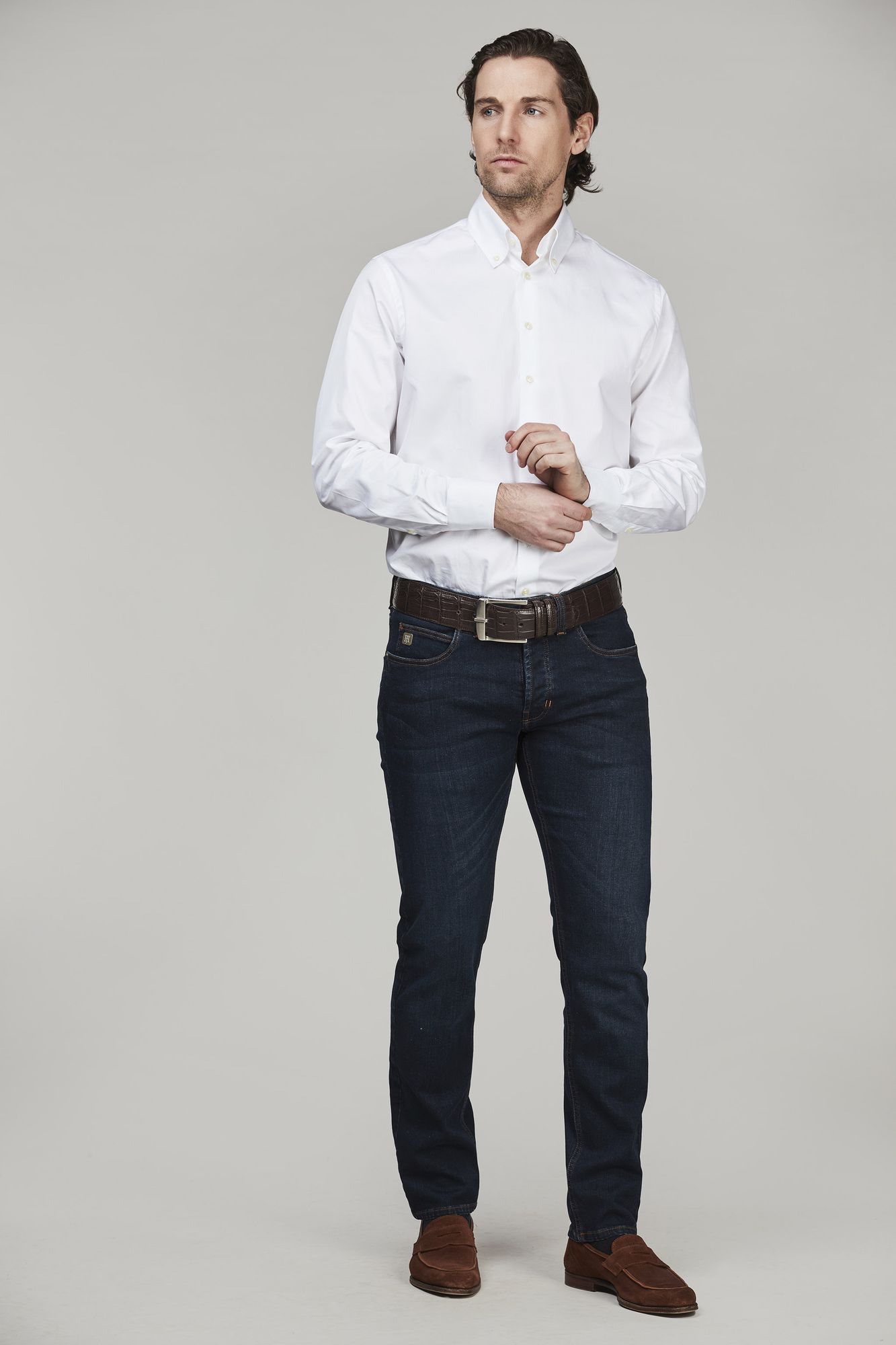Exklusiva Jeans, 5-pkt Classic Denim, Blå, 32/32, Hansen & Jacob – 32/32