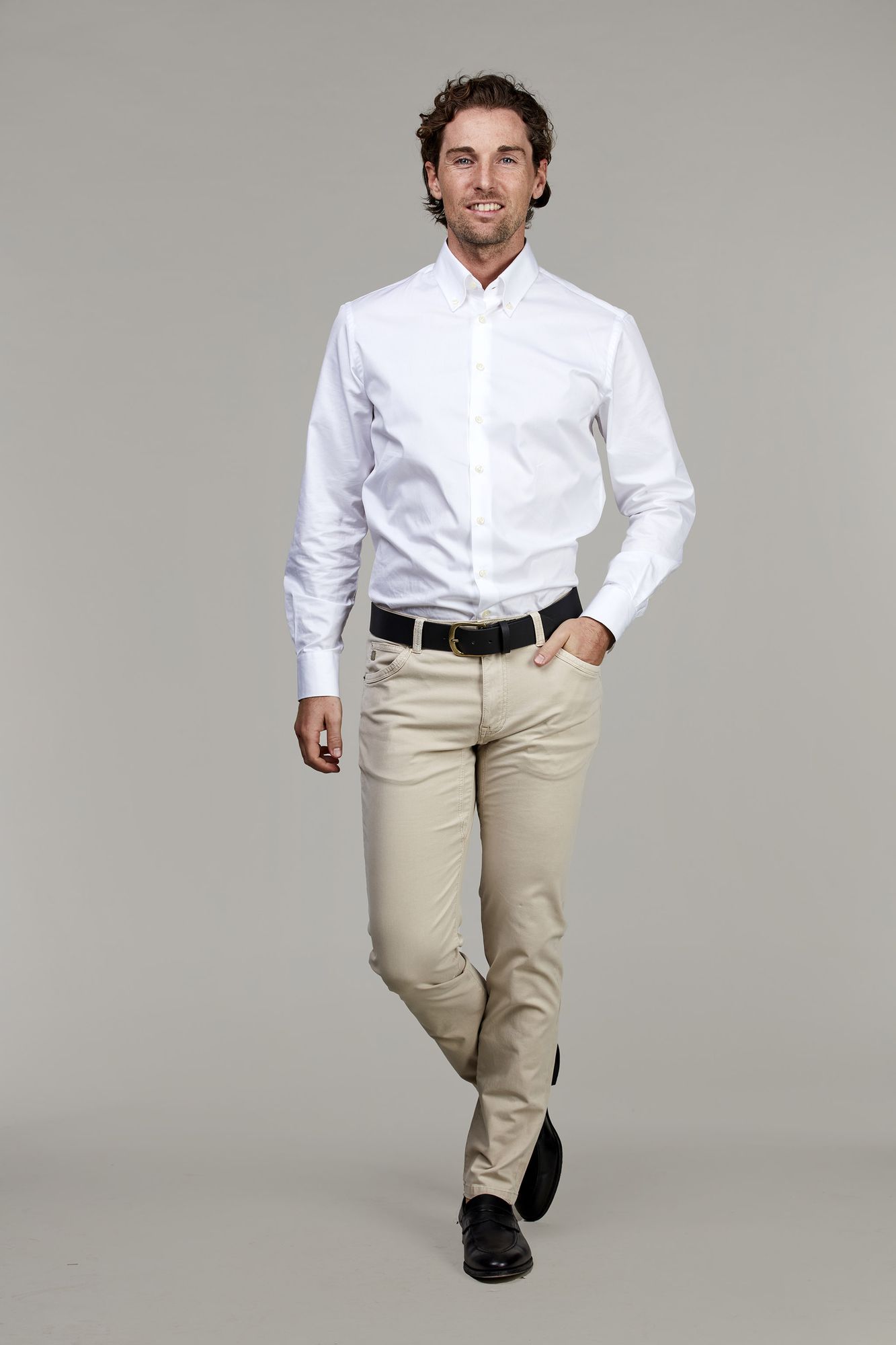 5-pkt Cut N´Sew Aerodyn Stretch, Beige, 31/30, Hansen & Jacob – 31/30