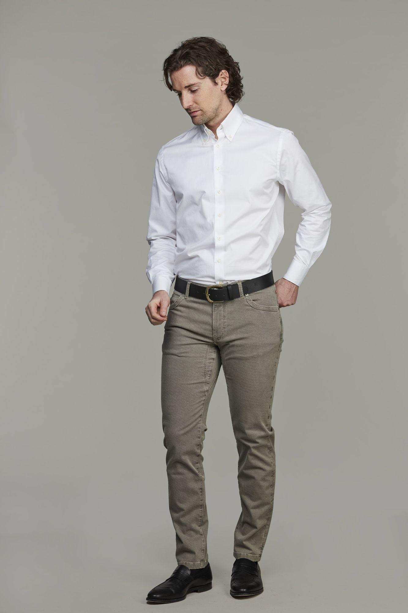 5-pkt Cut N´Sew Bormio Print, Beige, 38/32, Hansen & Jacob - 38/32