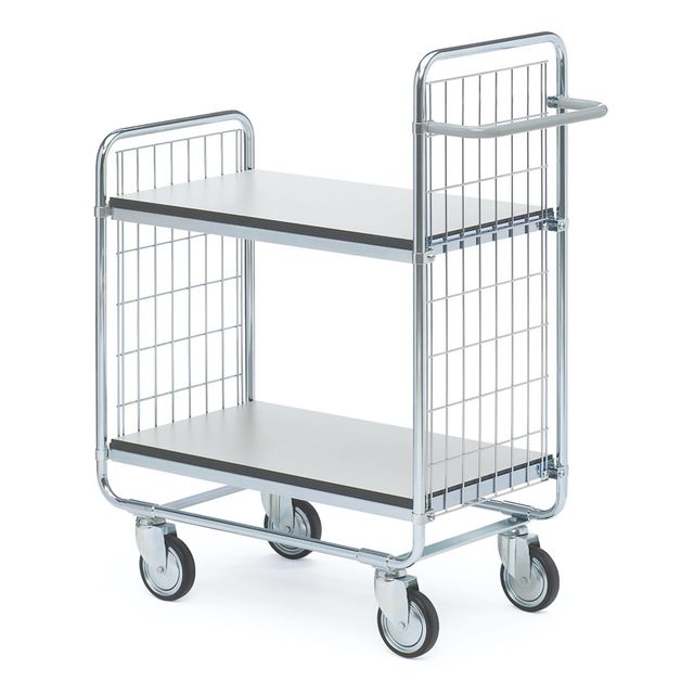 ESD hyllvagn 100 2 hyllor