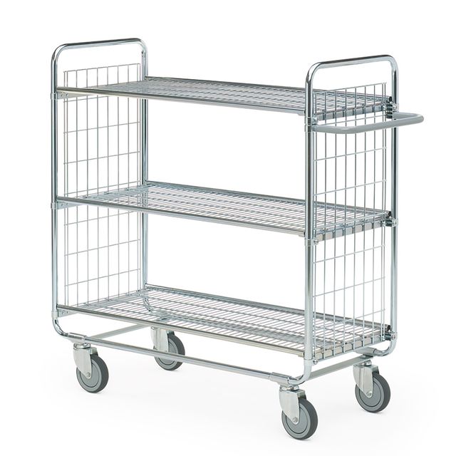 Etagenwagen 100 Gitter 3 Etagen