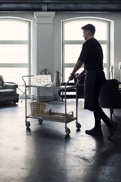 Helge Nyberg table trolleys
