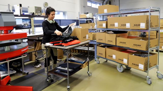 Ökad effektivitet med vagnar istället för ställage