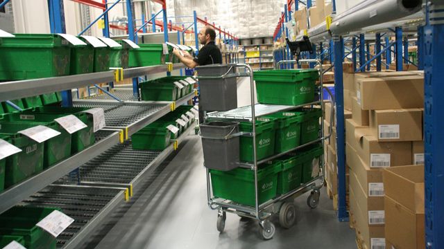 Stora vinster med ergonomiska plockvagnar