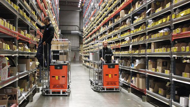 Plock på lägre nivå ger ökad effektivitet