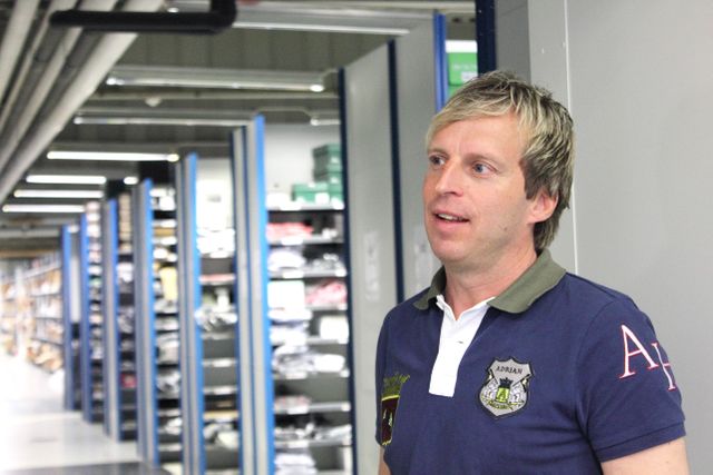 Johan Gustafsson, lagerchef Stayhard
