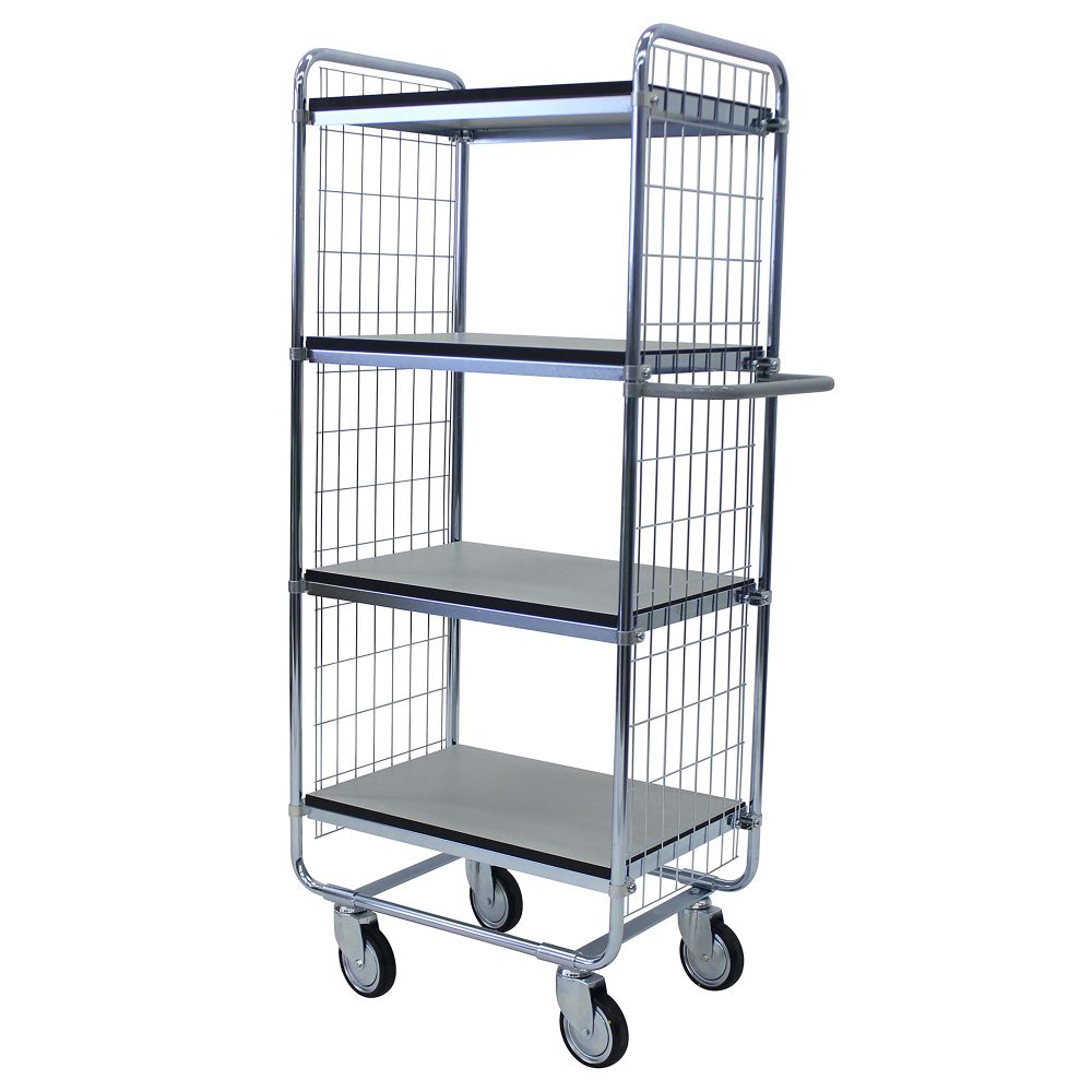 ESD hyllvagn 100 4 hyllor