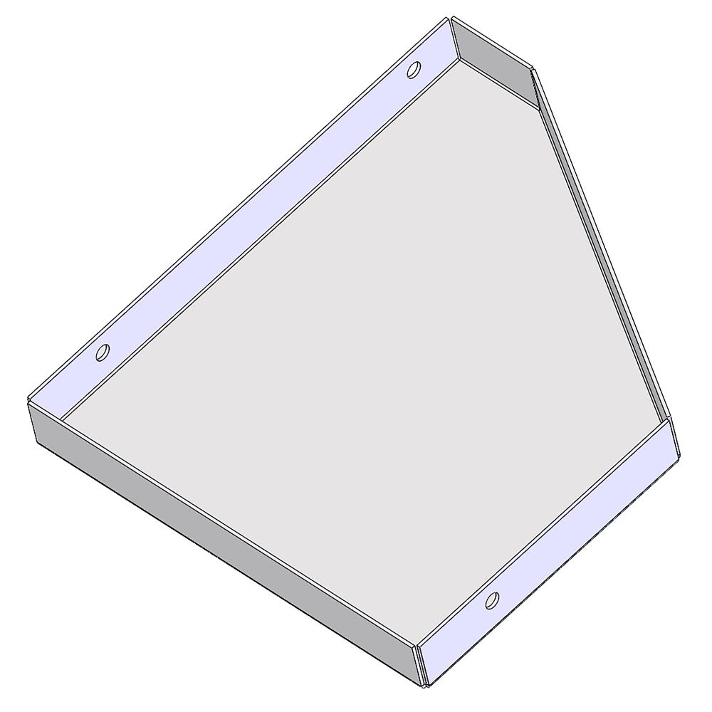 Shelf for ladder (right)