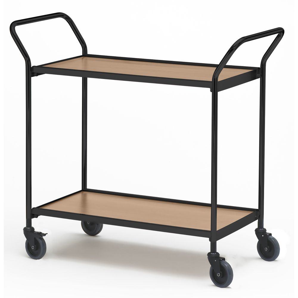 Table trolley with two handles