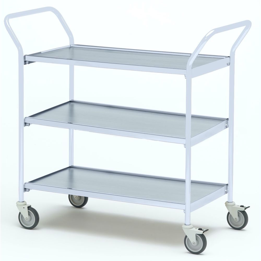 Table trolley with two handles