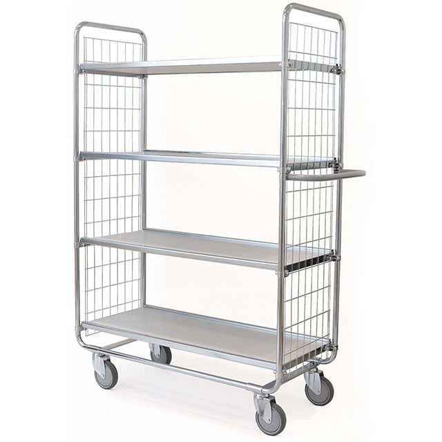 Shelf trolley 100 4 shelves