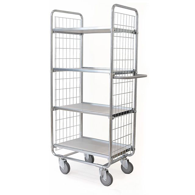 Shelf trolley 100 4 shelves