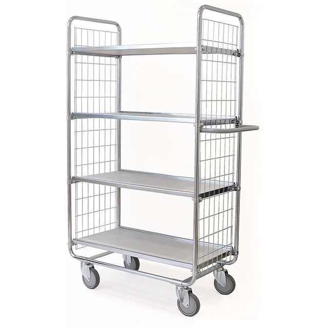 Shelf trolley 100 4 shelves