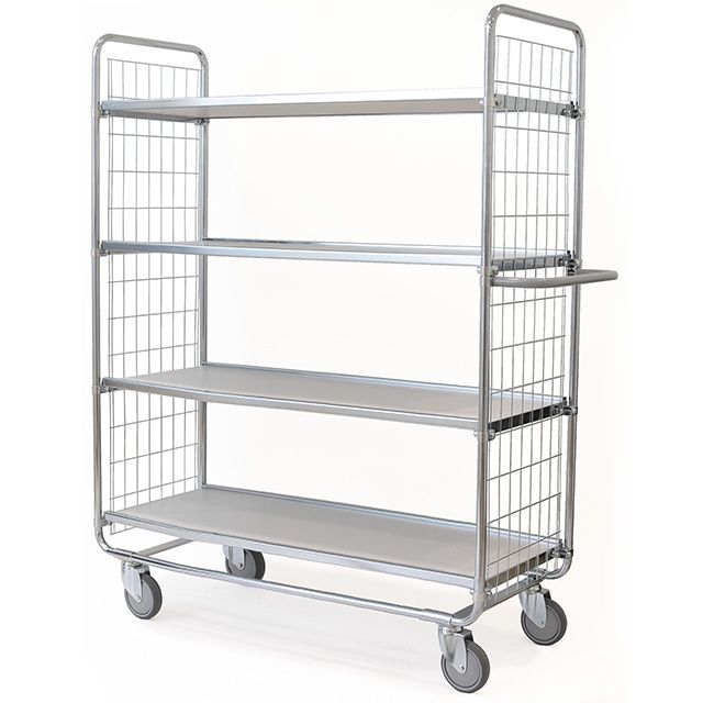 Shelf trolley 100 4 shelves