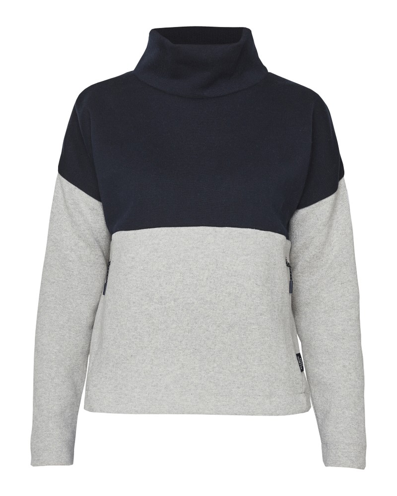 Elin WP Navy/ Light Grey Mel.