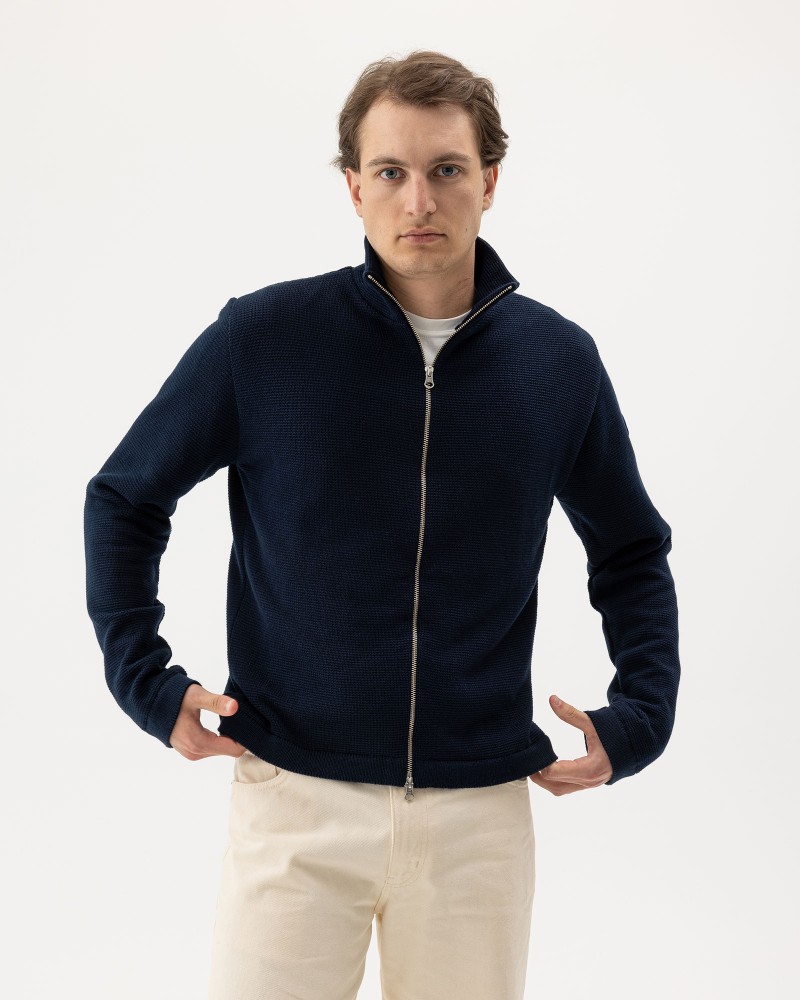 Albrekt Fullzip WP Navy