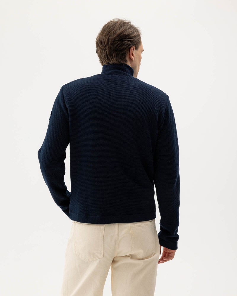 Albrekt Fullzip WP Navy