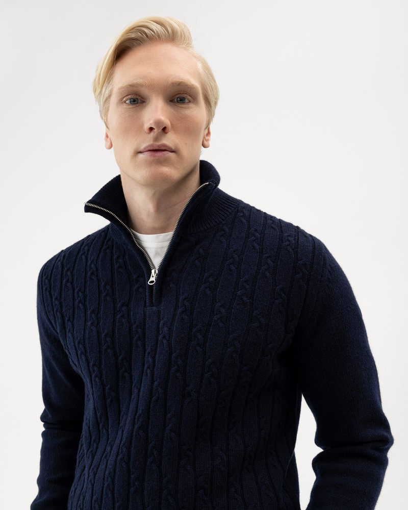 Alvin T-neck WP Navy