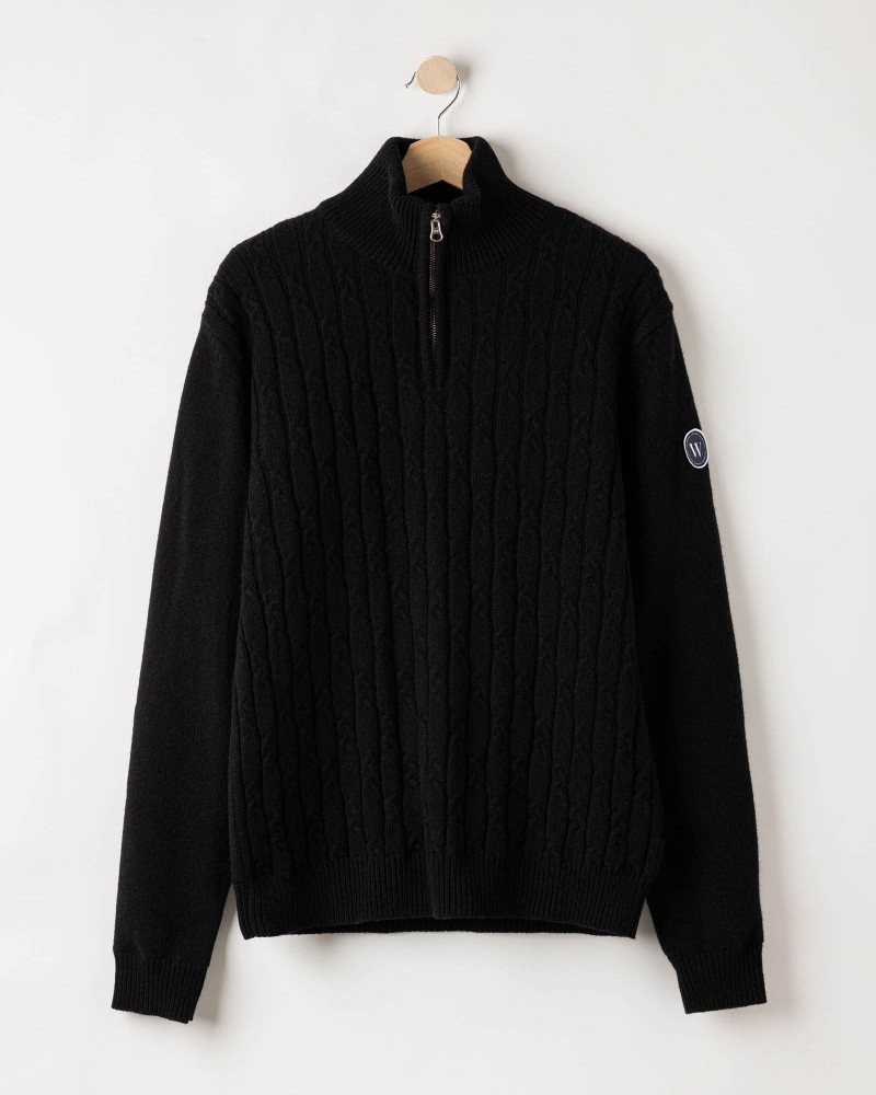 Alvin T-neck WP Black