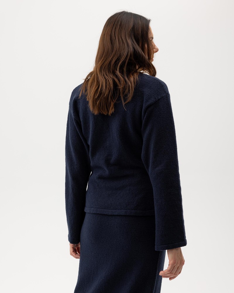 Angelina V-neck Navy