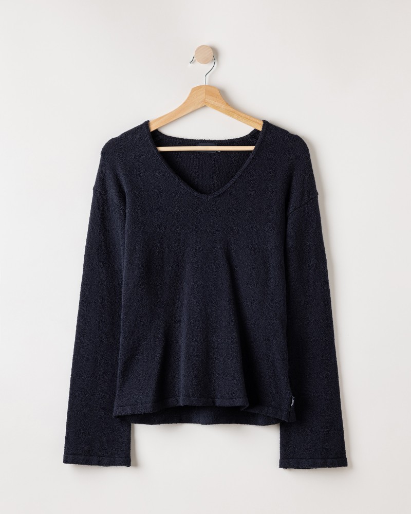 Angelina V-neck Navy