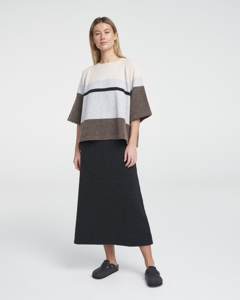 Anita Skirt Anita Skirt Anthracite Mel.