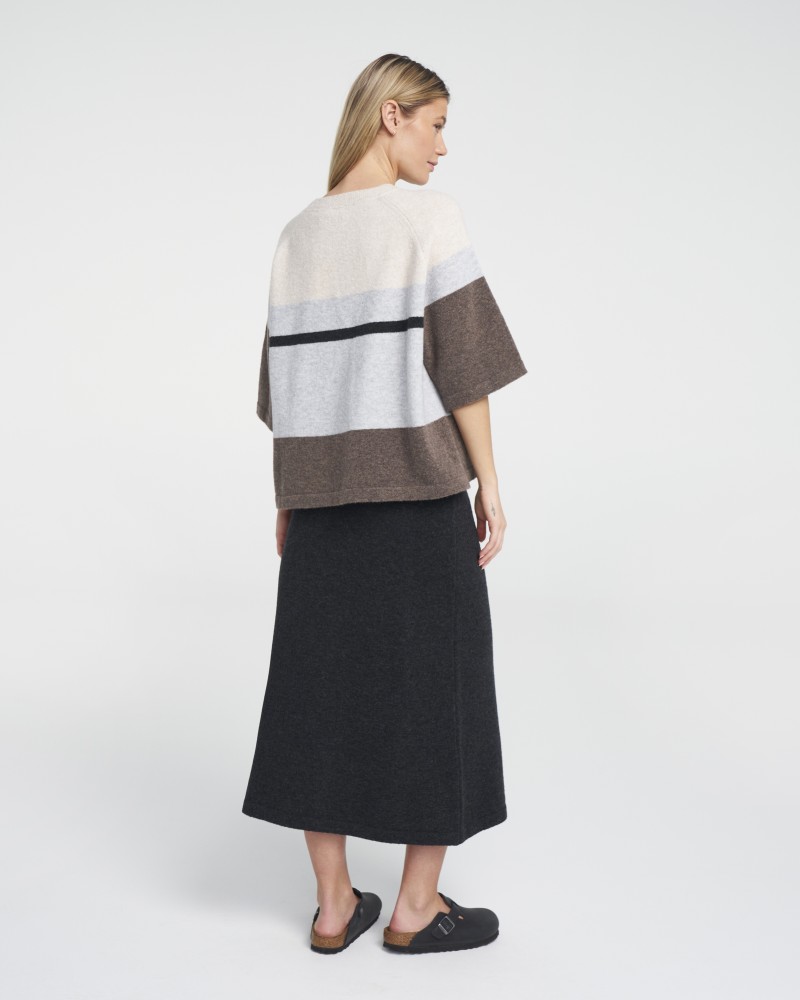 Anita Skirt Anita Skirt Anthracite Mel.