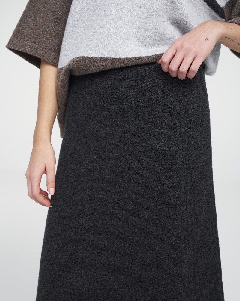 Anita Skirt Anita Skirt Anthracite Mel.