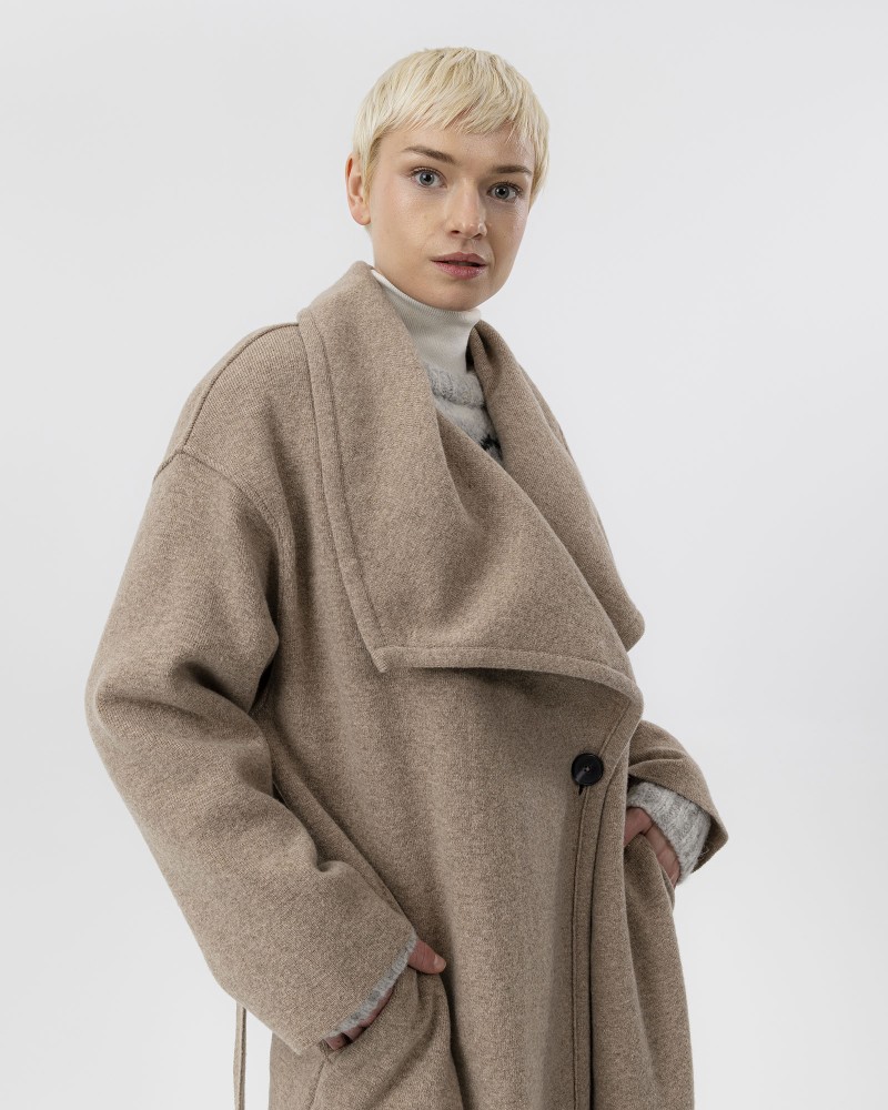 Astrid Wide Coat Astrid Wide Coat Khaki