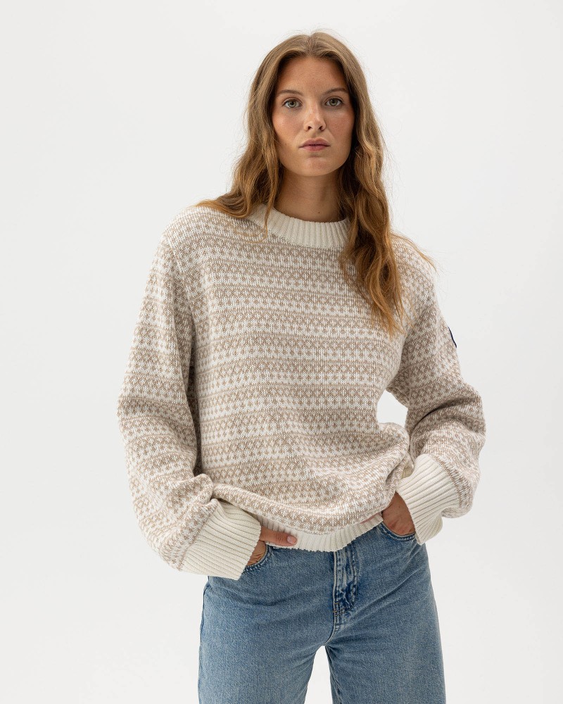 Augusta Crew WP Off White/Khaki