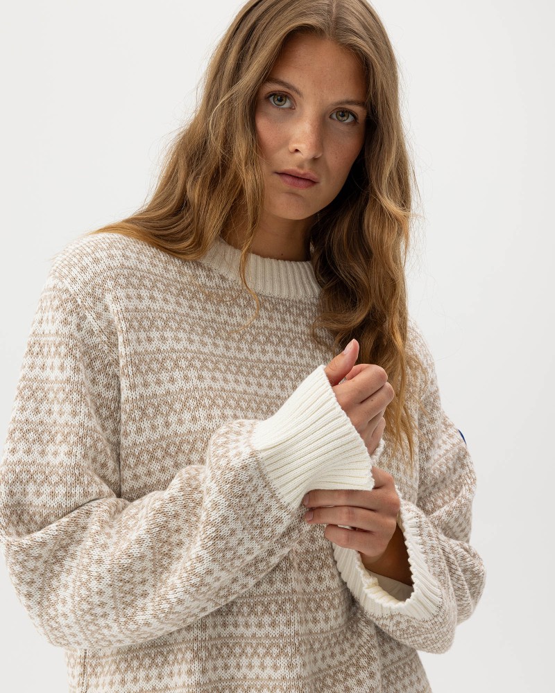 Augusta Crew WP Off White/Khaki