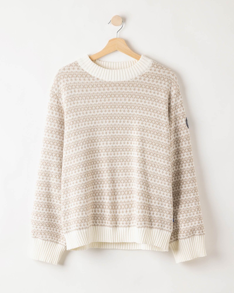 Augusta Crew WP Off White/Khaki