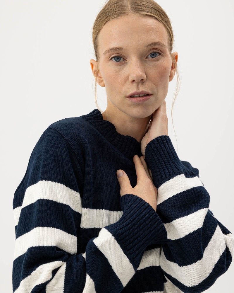 Augusta Crew WP Navy/Off White